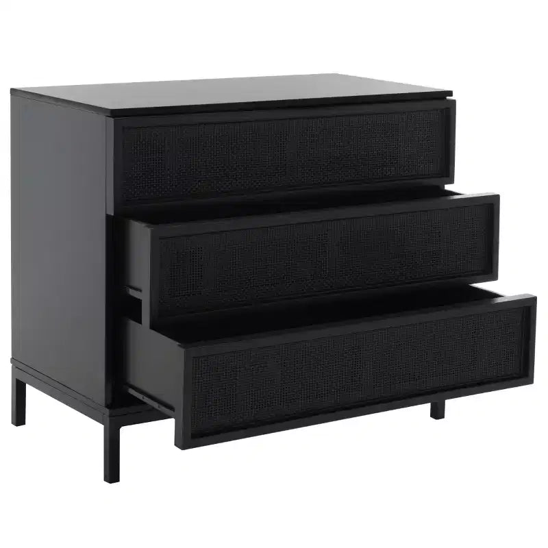 Commode 3 tiroirs en rotin Zadie - CHS5004 - Safavieh