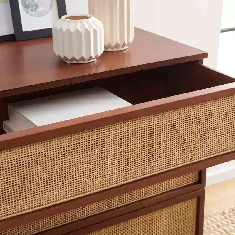 Commode 3 tiroirs en rotin Zadie - CHS5004 - Safavieh