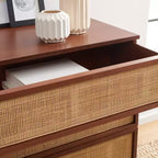 Commode 3 tiroirs en rotin Zadie - CHS5004 - Safavieh