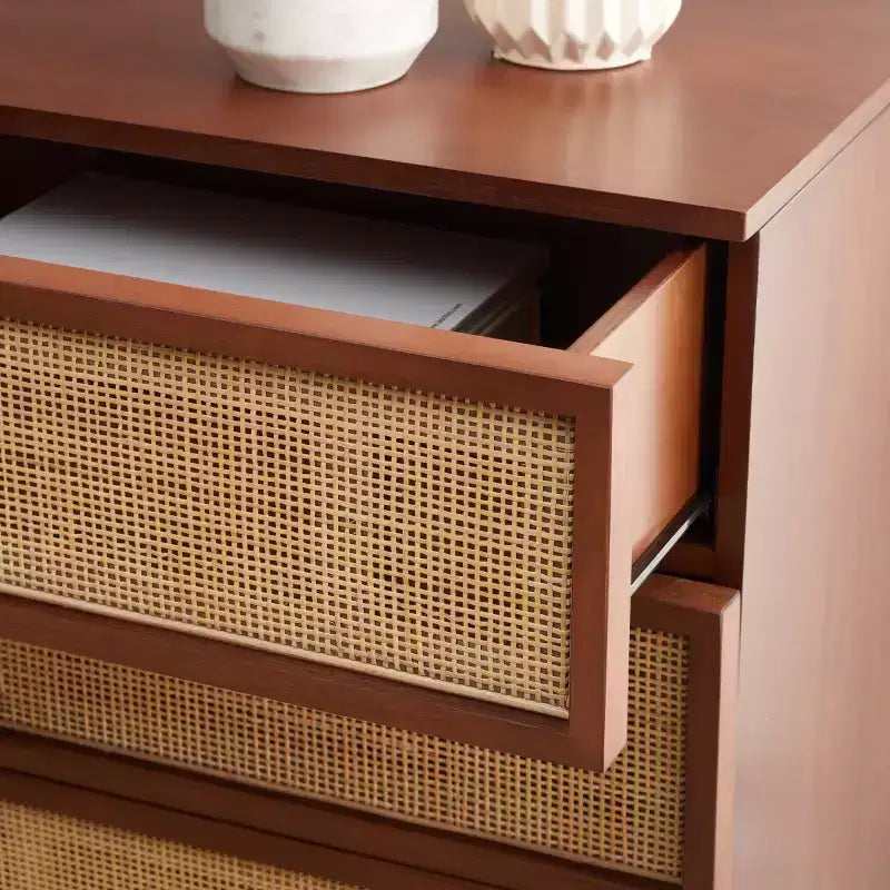 Commode 3 tiroirs en rotin Zadie - CHS5004 - Safavieh