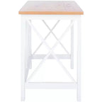 Bureau Freyr - DSK5008 - Naturel/Blanc - Safavieh
