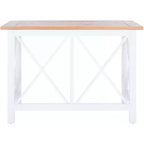 Bureau Freyr - DSK5008 - Naturel/Blanc - Safavieh