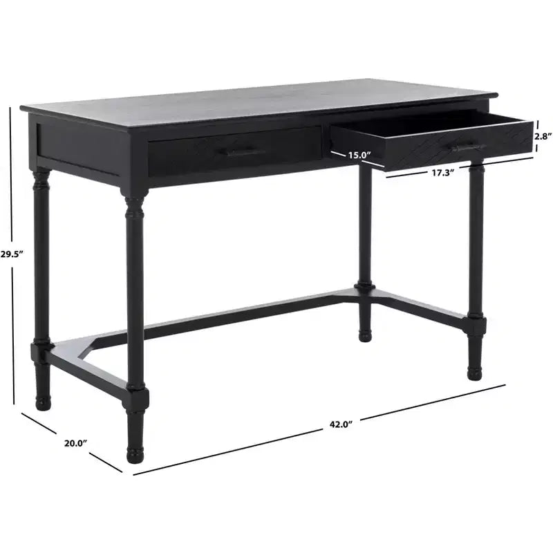 Bureau 2 tiroirs Mckinlee - DSK5705 - Safavieh