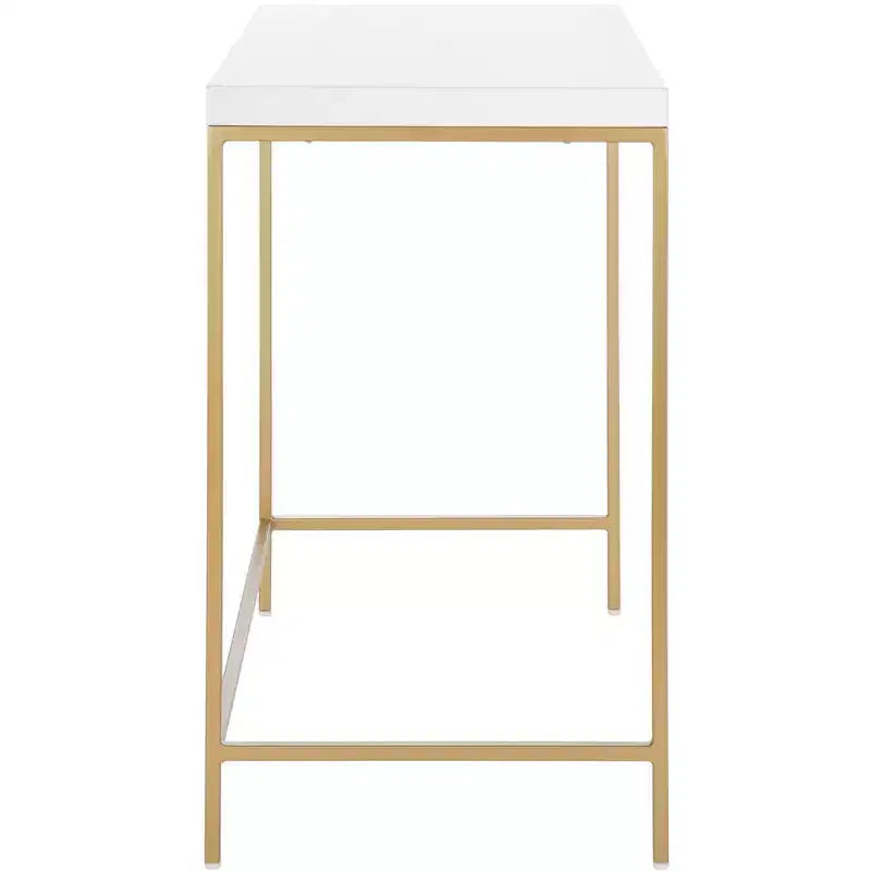 Bureau Cass - DSK5015 - Blanc/Or - Safavieh