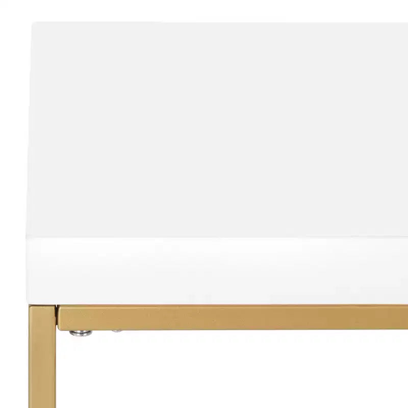 Bureau Cass - DSK5015 - Blanc/Or - Safavieh