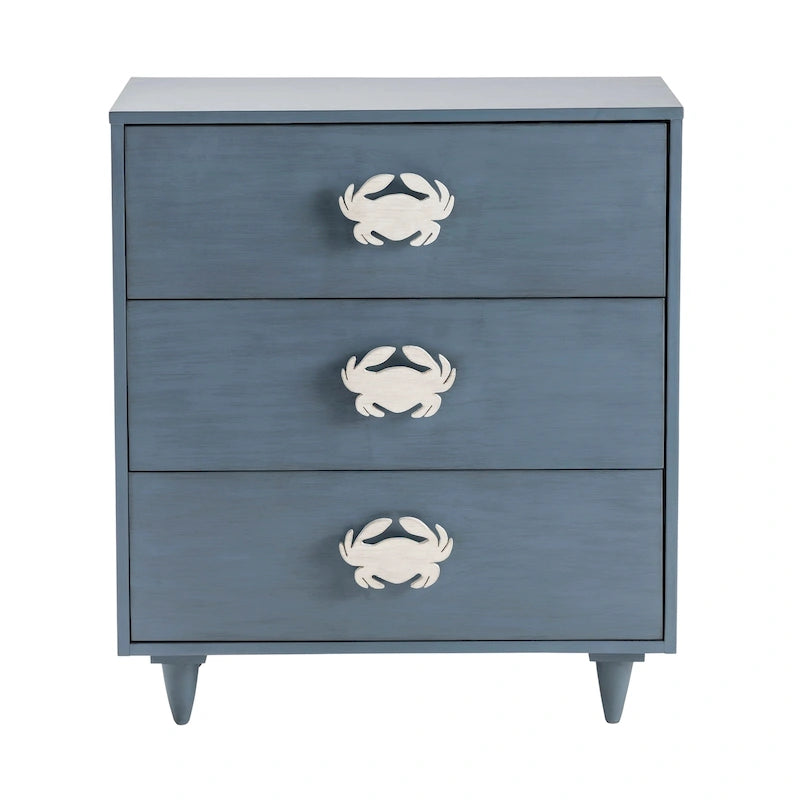 Commode à trois tiroirs - 28x15x31