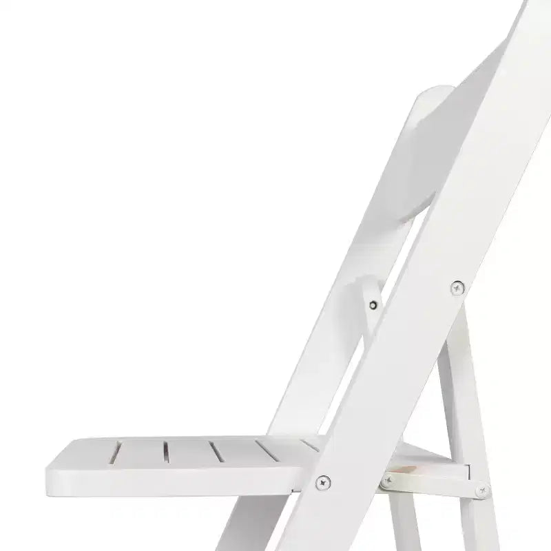 Merrick Lane Lot de 4 chaises de salle à manger en bois massif avec design pliable et finition élégante