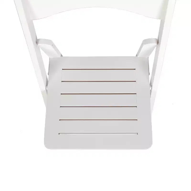 Merrick Lane Lot de 4 chaises de salle à manger en bois massif avec design pliable et finition élégante