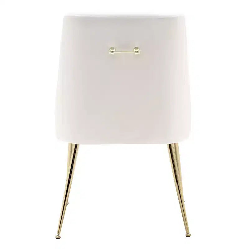 Fauteuil d'appoint WestinTrends en velours performant rembourré avec pieds en métal