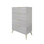ChaletPosh Commode 4 Tiroirs