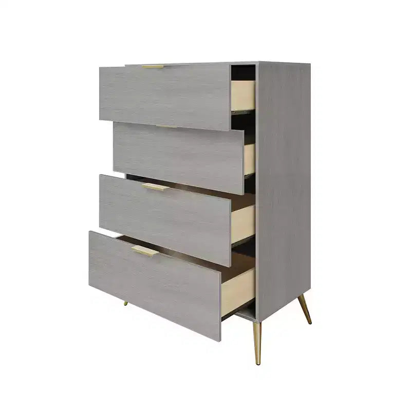 ChaletPosh Commode 4 Tiroirs