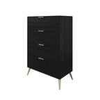 ChaletPosh Commode 4 Tiroirs