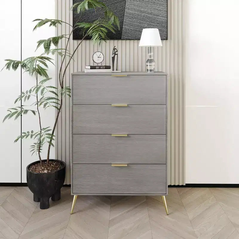 ChaletPosh Commode 4 Tiroirs