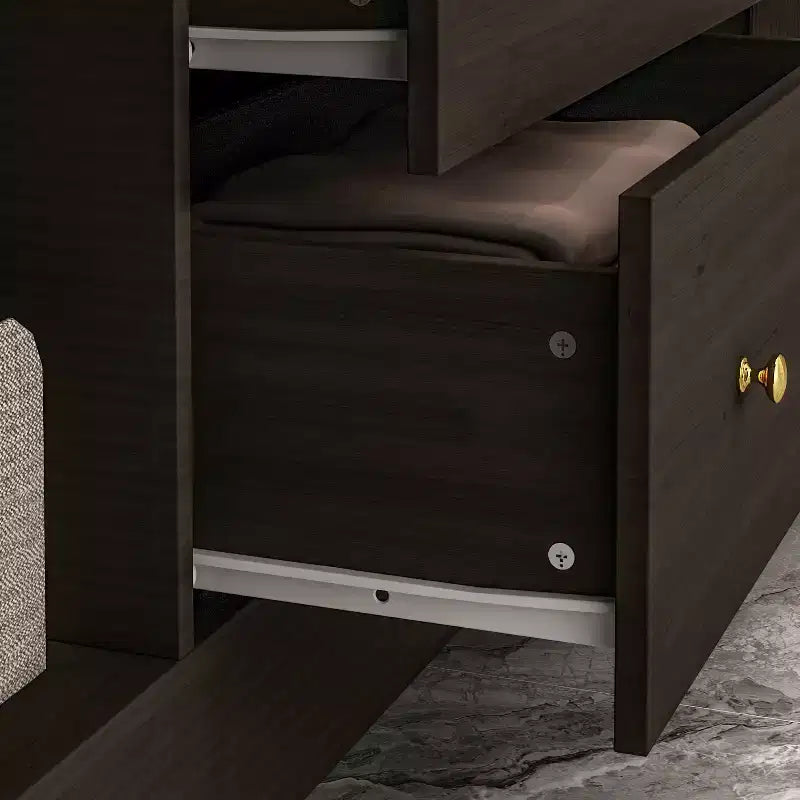 Famapy Armoire Moderne avec Miroir Rangement de Penderie: Barres Robustes, Tiroirs Coulissants Pratique et Élégante
