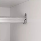 Famapy Armoire Moderne avec Miroir Rangement de Penderie: Barres Robustes, Tiroirs Coulissants Pratique et Élégante