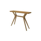 Console Plank+Beam Verso, Table de canapé moderne en bois massif de 46 pouces, Table d'entrée étroite pour couloir, Derrière le canapé, Salon
