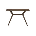 Console Plank+Beam Verso, Table de canapé moderne en bois massif de 46 pouces, Table d'entrée étroite pour couloir, Derrière le canapé, Salon