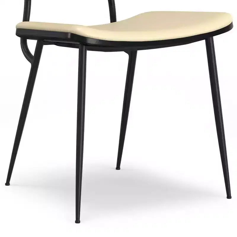Lot de 2 chaises de salle à manger en similicuir Renata WyndenHall