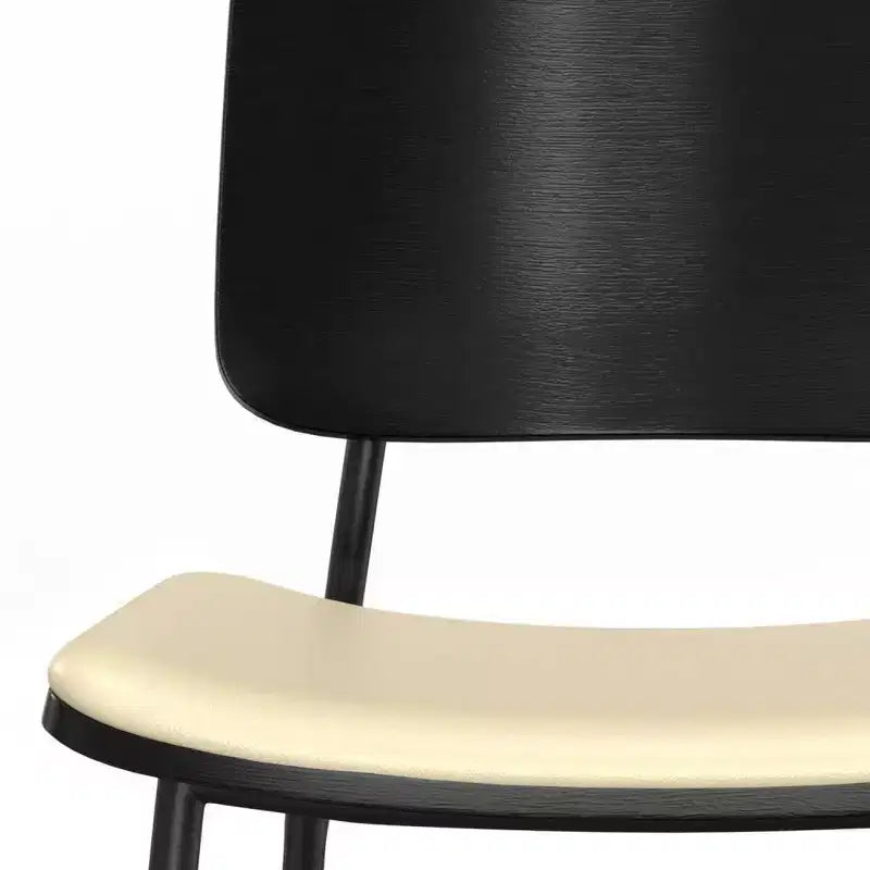 Lot de 2 chaises de salle à manger en similicuir Renata WyndenHall
