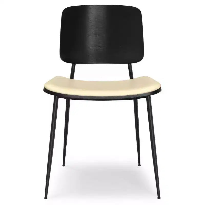 Lot de 2 chaises de salle à manger en similicuir Renata WyndenHall