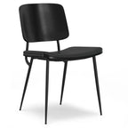 Lot de 2 chaises de salle à manger en similicuir Renata WyndenHall