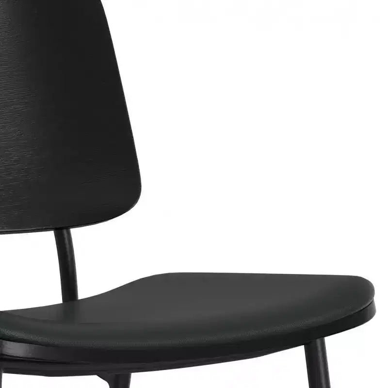 Lot de 2 chaises de salle à manger en similicuir Renata WyndenHall