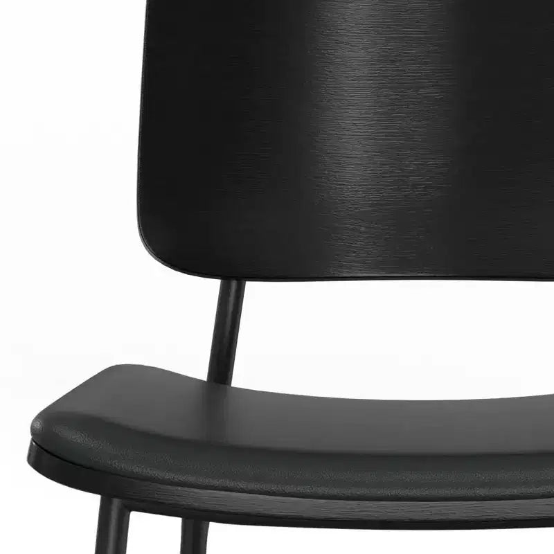 Lot de 2 chaises de salle à manger en similicuir Renata WyndenHall