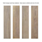 Table d'appoint en bois Vola de Kate et Laurel, 17x17x18, Naturel