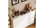 Commode multifonctionnelle blanche Famapy avec 15 tiroirs de rangement Commode horizontale