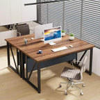Bureau informatique de direction en L Lantine avec classeur latéral