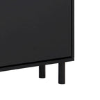 Meuble de rangement pour chaussures minimaliste avec plateau à finition grain de bois