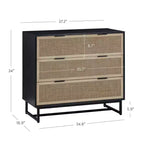 Commode en rotin Kova Nathan James