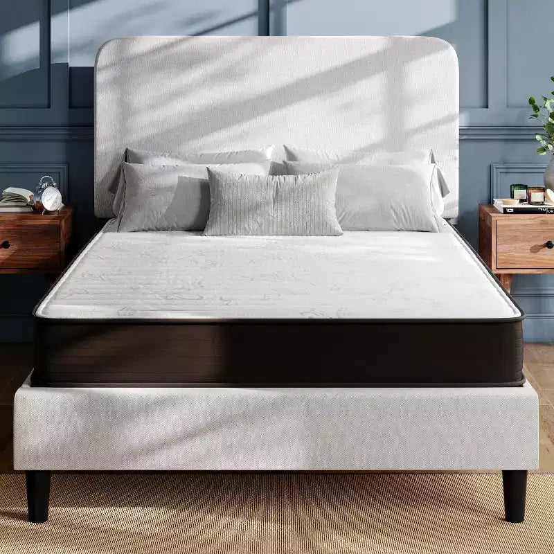 Flash Furniture Dream 8 Inch Hybrid Mattress, High Density Foam and Innerspring Mattress in a Box, CertiPur-US Certified Foam