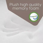 Matelas en mousse à mémoire de forme pliable en trois de 10 cm Milliard Premium