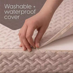 Matelas en mousse à mémoire de forme pliable en trois de 10 cm Milliard Premium