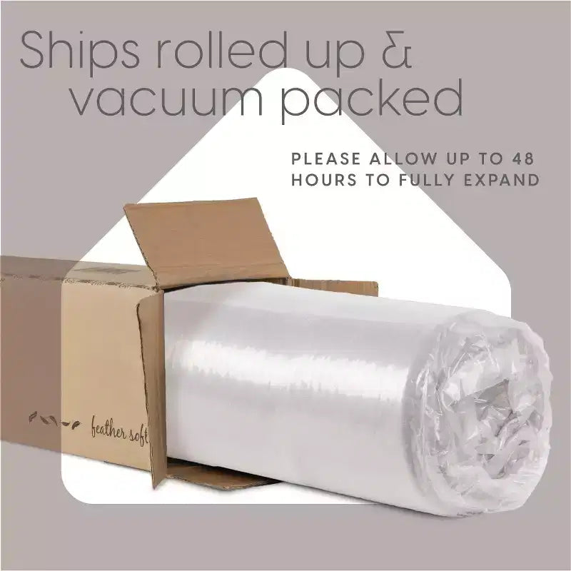 Matelas en mousse à mémoire de forme pliable en trois de 10 cm Milliard Premium