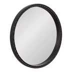 Miroir décoratif rond Stallworth 30x30 Kate & Laurel All Things Decor