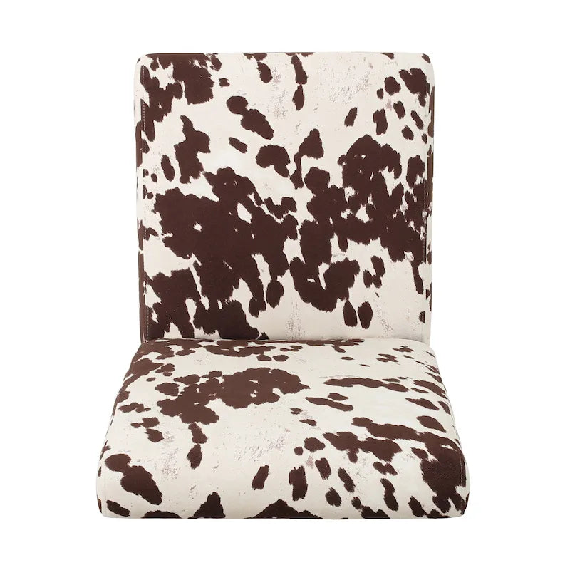 Chaises de salle à manger tapissées à motifs Pertica (lot de 4) par Christopher Knight Home