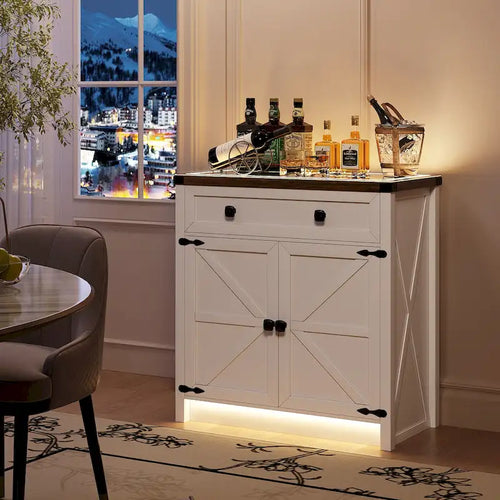 Buffet de 31,5 de large avec lumière LED - S/O