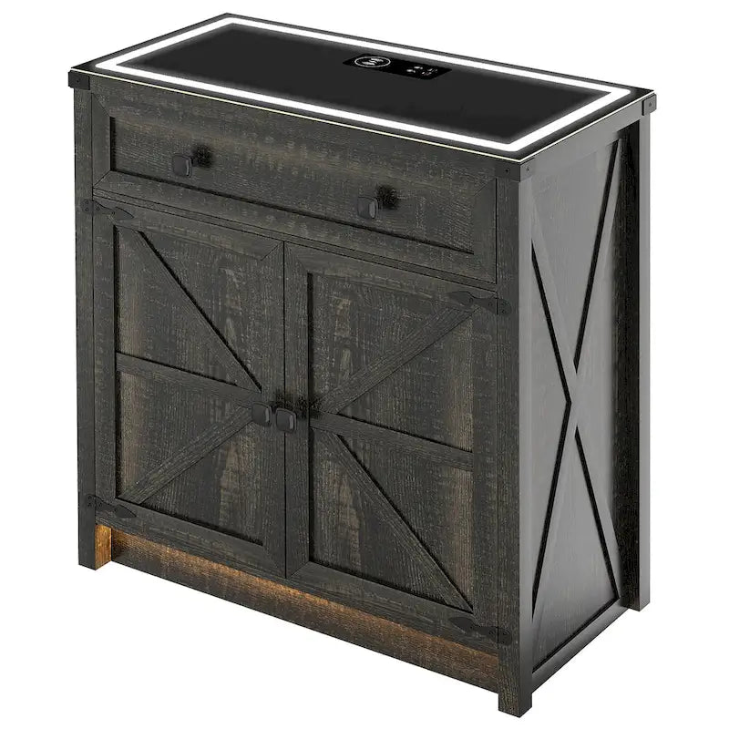 Buffet de 31,5 de large avec lumière LED - S/O