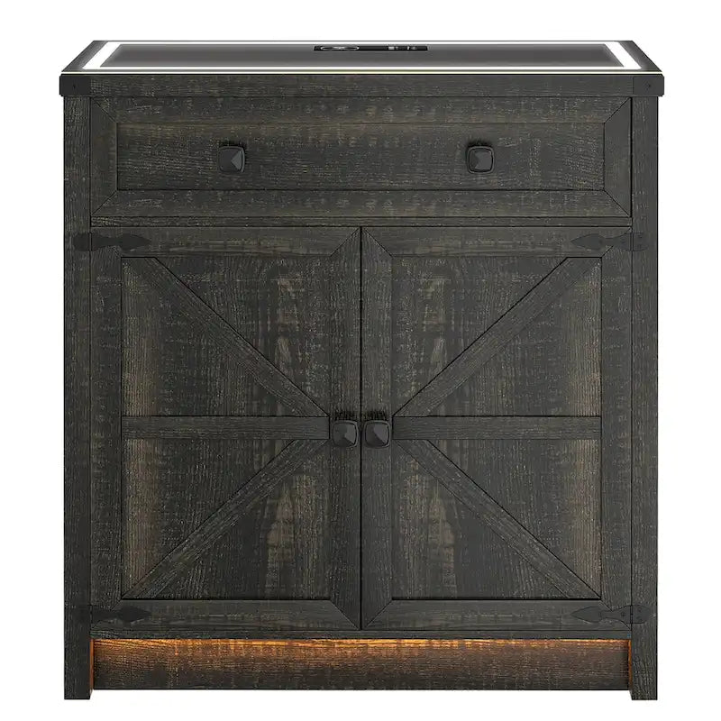Buffet de 31,5 de large avec lumière LED - S/O