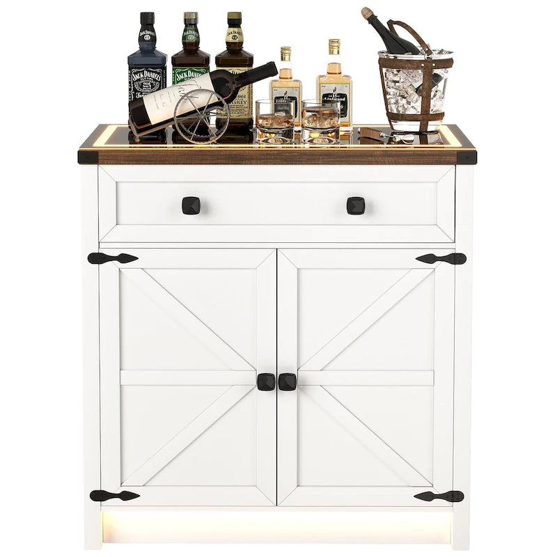 Buffet de 31,5 de large avec lumière LED - S/O