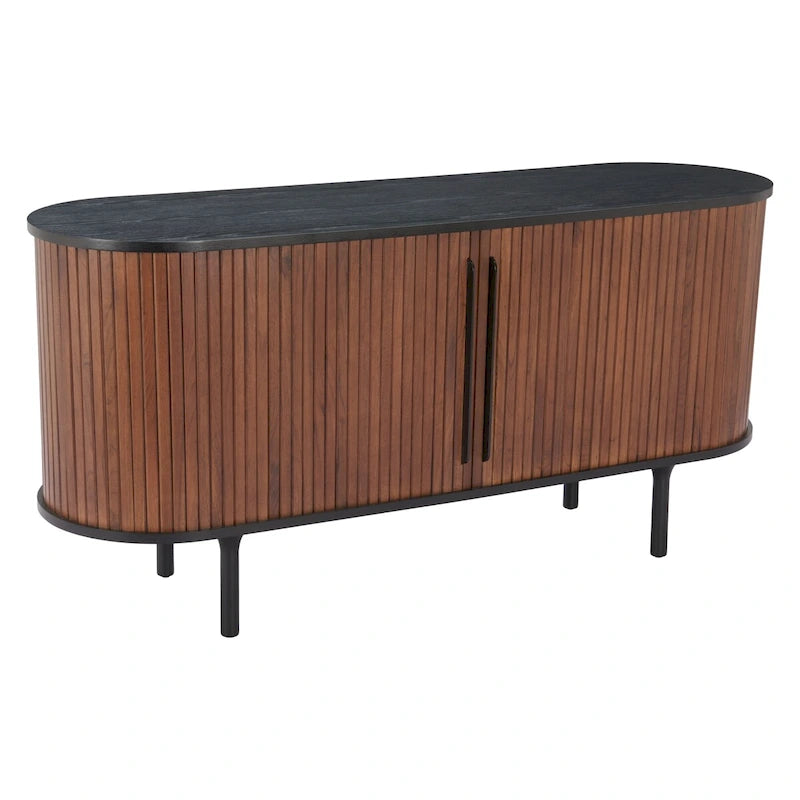 Buffet Koriana noir et noyer