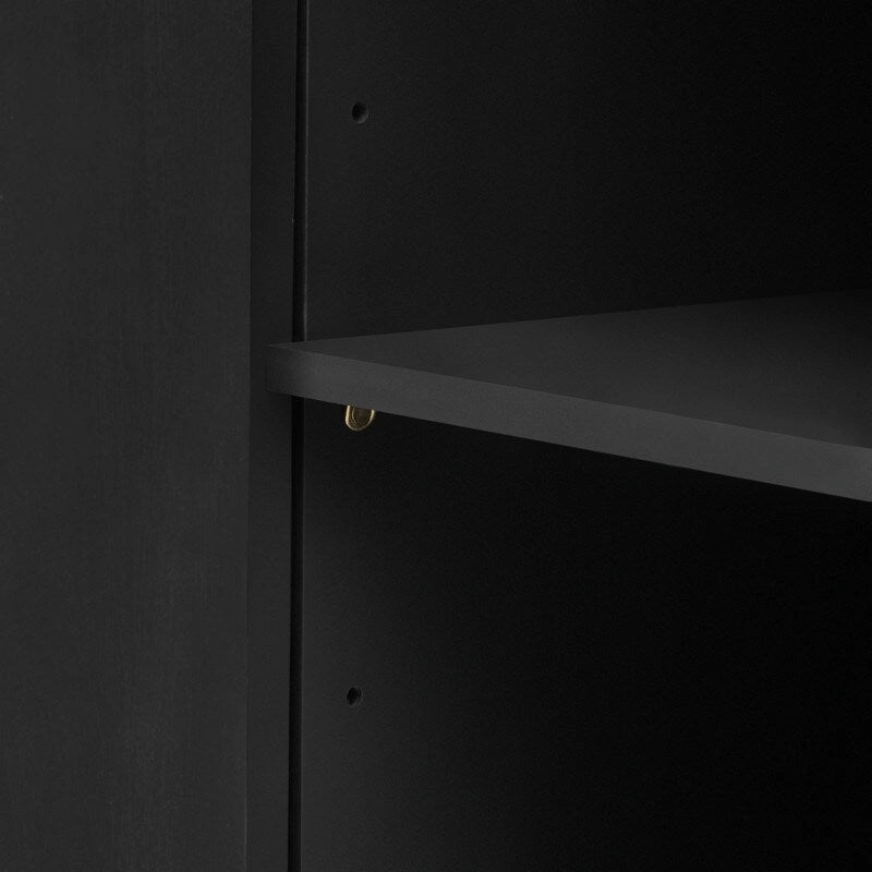 Meuble de rangement à 4 portes de 63 W avec poignées métalliques
