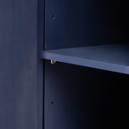 Meuble de rangement à 4 portes de 63 W avec poignées métalliques