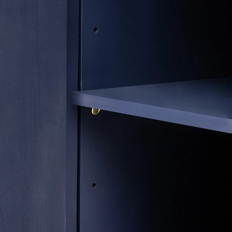 Meuble de rangement à 4 portes de 63 W avec poignées métalliques
