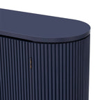 Meuble de rangement à 4 portes de 63 W avec poignées métalliques