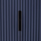 Meuble de rangement à 4 portes de 63 W avec poignées métalliques