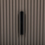 Meuble de rangement à 4 portes de 63 W avec poignées métalliques