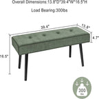 Banc d'entrée - 39,4P x 13,8L x 16,5H